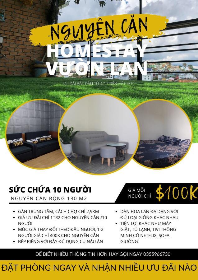 Vuon Lan Homestay Da Lat- Nguyen Can 132M2 Екстериор снимка